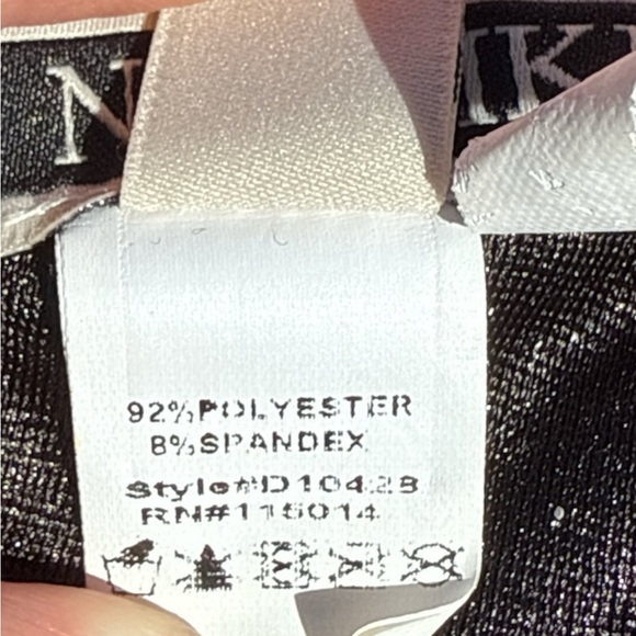 Nikibiki Black Ruched Mini Dress size Small - Picture 13 of 13